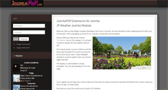 Desktop Screenshot of joomlapop.com